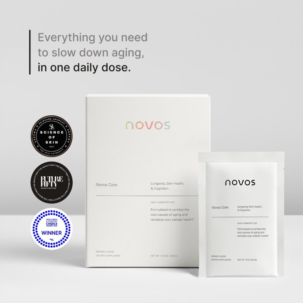 novos core supplement for energy and aging well