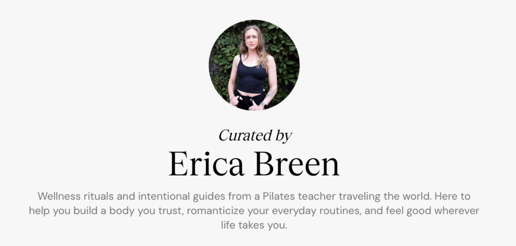 explore my shopmy account at Erica Breen