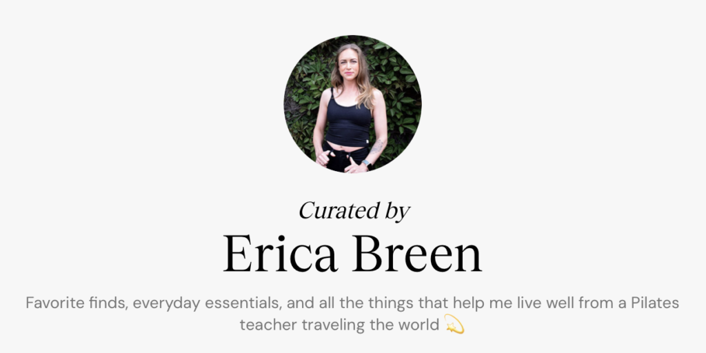 explore my shopmy account at Erica Breen